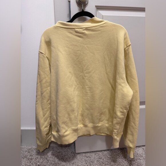 Parke Large/XL Yellow Heritage Varisty Mockneck Sweatshirt. 💛⚡️ - Picture 2 of 4
